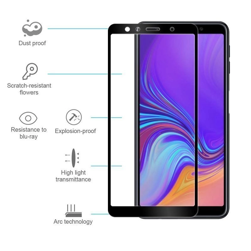 Película de Vidro Temperado Samsung Galaxy A6 2018 - 5D Full Glue