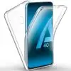 Capa 360 Samsung Galaxy A40 - Full Cover Transparente