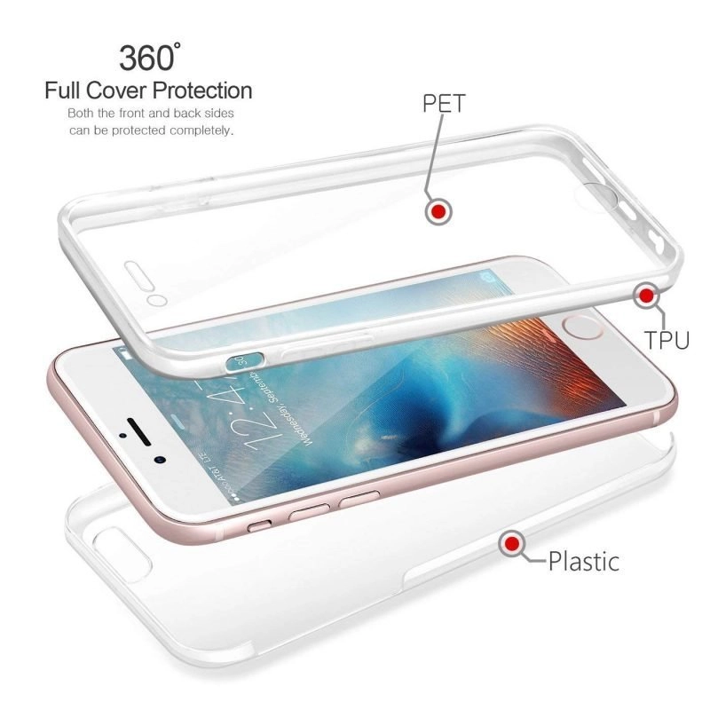 Capa 360 iPhone 6 Plus - Full Cover Transparente