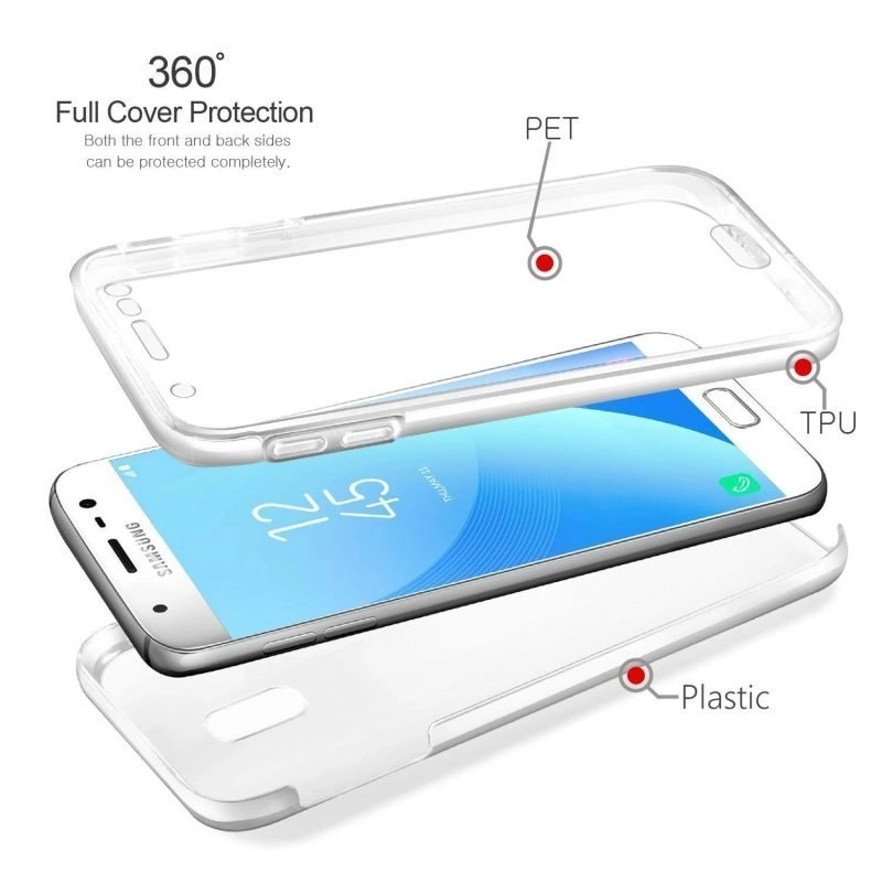 Capa 360 Samsung Galaxy J5 2017 - Full Cover Transparente