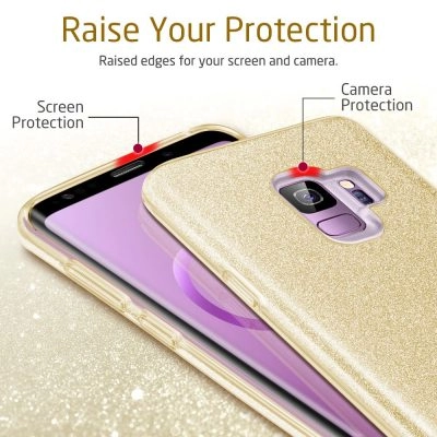 Capa Samsung Galaxy S9 Plus Purpurina Brilhante