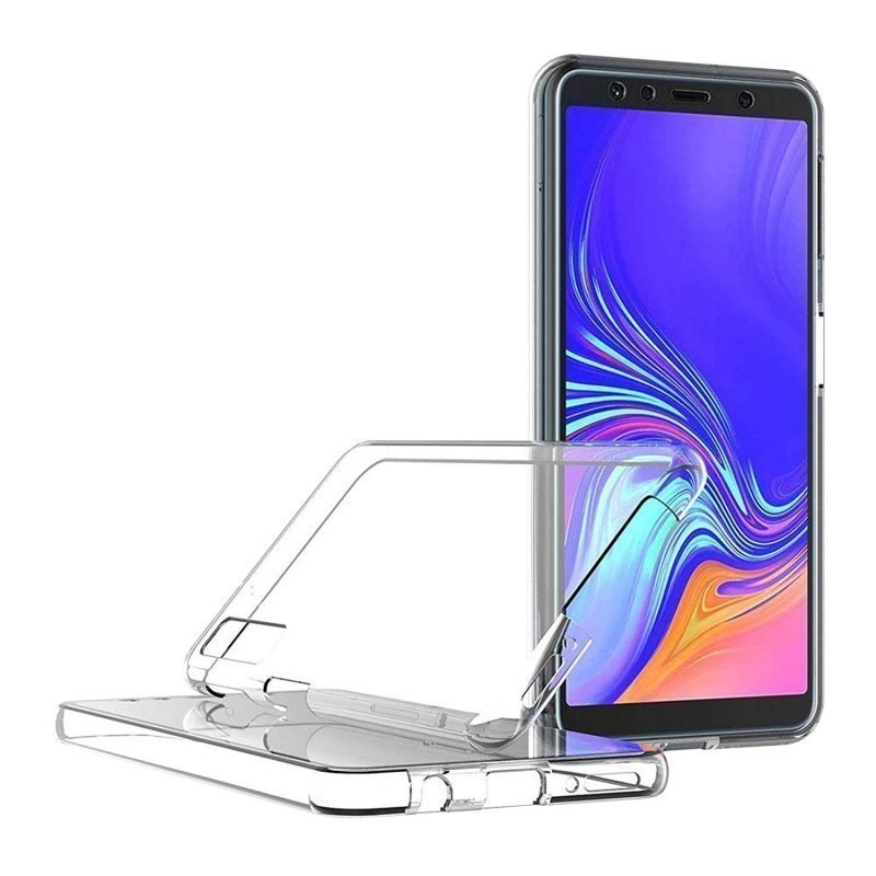 Capa 360 Samsung Galaxy A7 2018 - Full Cover Transparente