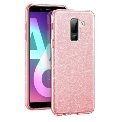 Capa Samsung Galaxy A6 Plus Purpurina Brilhante