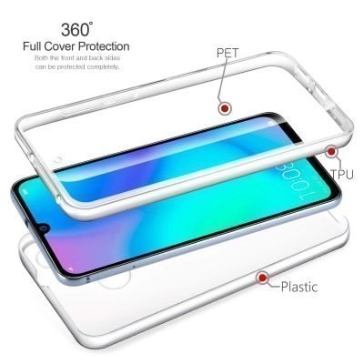 Capa 360 Samsung Galaxy A30S - Full Cover Transparente