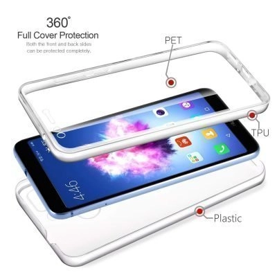 Capa 360 Huawei P Smart - Full Cover Transparente