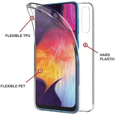 Capa 360 Samsung Galaxy A30S - Full Cover Transparente