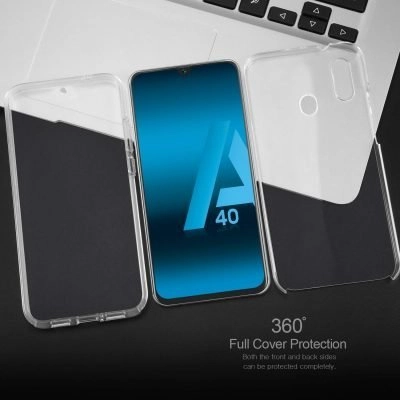 Capa 360 Samsung Galaxy A40 - Full Cover Transparente