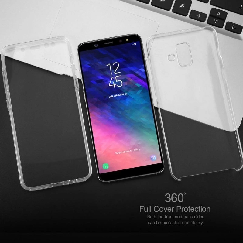 Capa 360 Samsung Galaxy J4 Plus - Full Cover Transparente