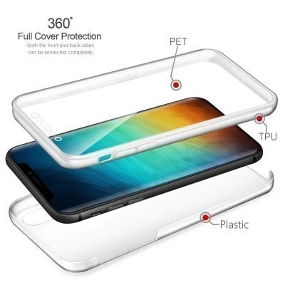 Capa 360 iPhone X | XS - Full Cover Transparente