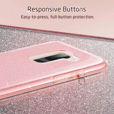Capa Samsung Galaxy A6 Plus Purpurina Brilhante