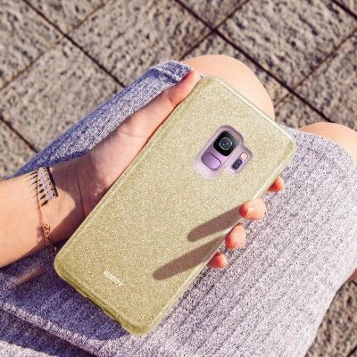 Capa Samsung Galaxy S9 Plus Purpurina Brilhante