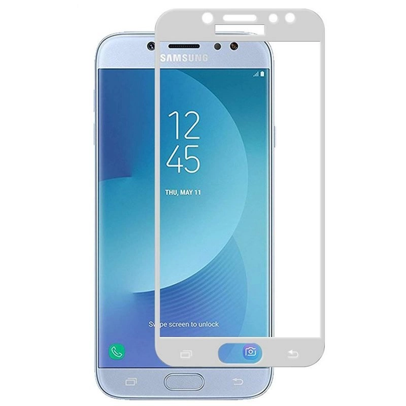 Película de Vidro Temperado Samsung Galaxy A3 2017 - 5D Branco