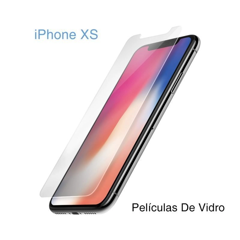 Película de Vidro Temperado iPhone X - Super Transparente