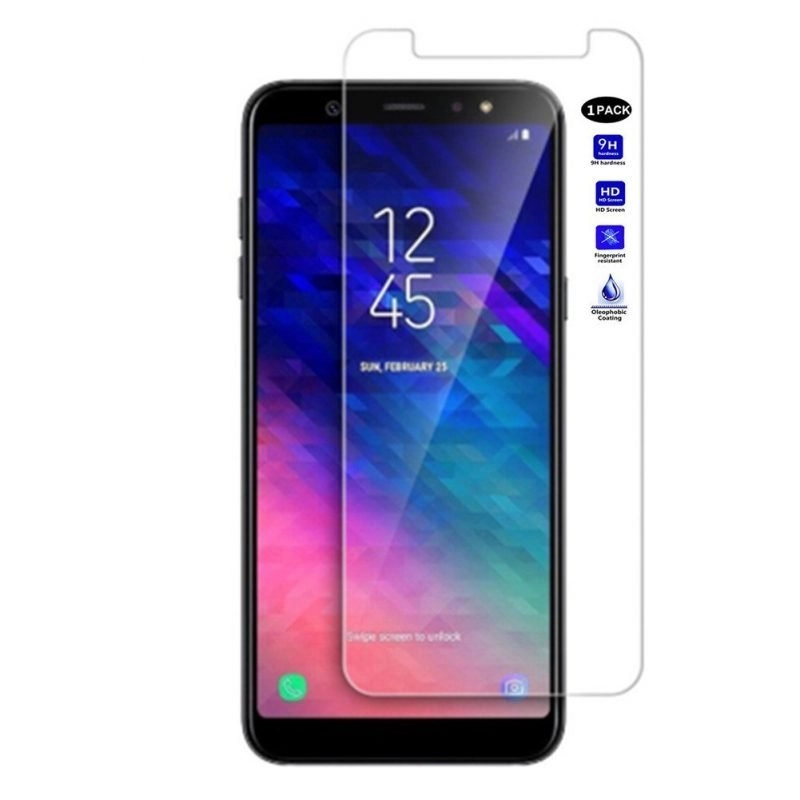 Película de Vidro Temperado Samsung Galaxy A6 2018 - Super Transparente