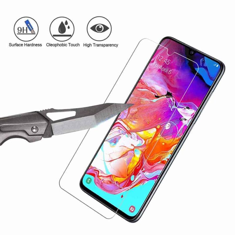 Película de Vidro Temperado Samsung Galaxy A70 - Super Transparente