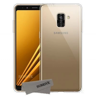 Capa Samsung Galaxy A8 2018 Silicone Premium Transparente