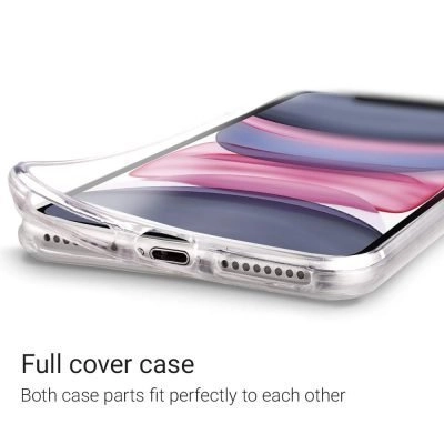 Capa 360 iPhone 12 Pro - Full Cover Transparente