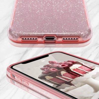 Capa iPhone 11 Pro Purpurina Brilhante