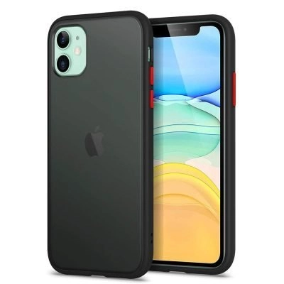 Capa iPhone 11 Hybrid Matte Preto