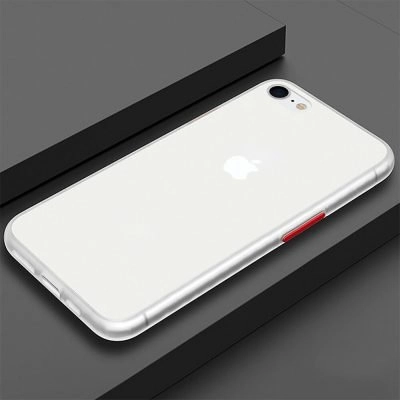 Capa iPhone 7 Hybrid Matte Branco