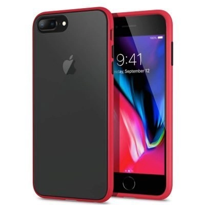 Capa iPhone 7 Plus Hybrid Matte Vermelho