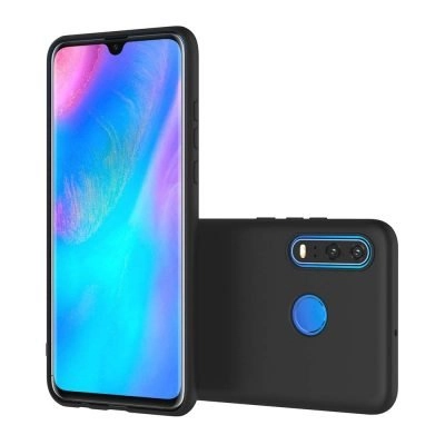 Capa Huawei P30 Lite New Edition Silicone Premium Preta