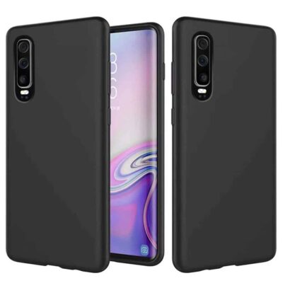 Capa Huawei P30 Silicone Premium Preta