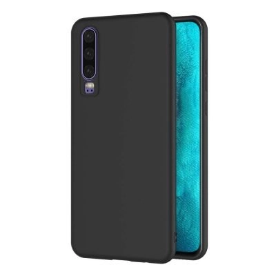 Capa Huawei P30 Silicone Premium Preta