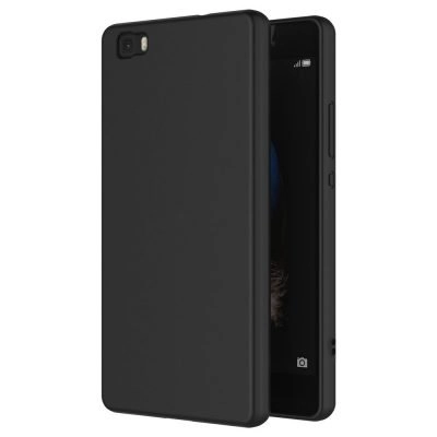 Capa Silicone Huawei P8 Lite Preta