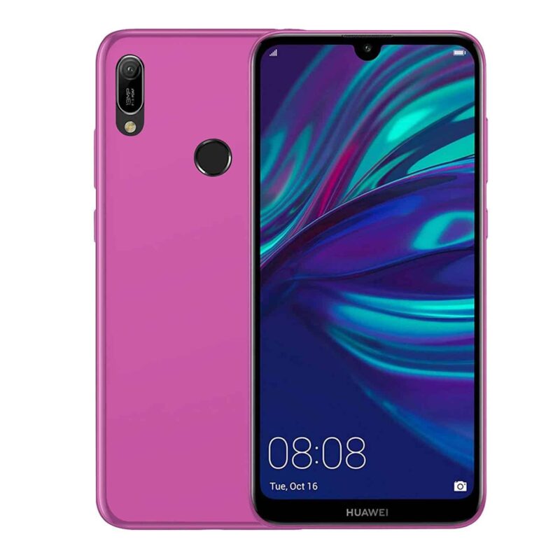 Capa Silicone Huawei Y6 2019 Rosa