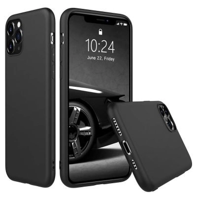 Capa iPhone 11 Pro Max Silicone Premium Preto