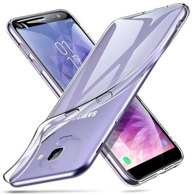 Capa Samsung Galaxy J6 Plus Silicone Premium Transparente