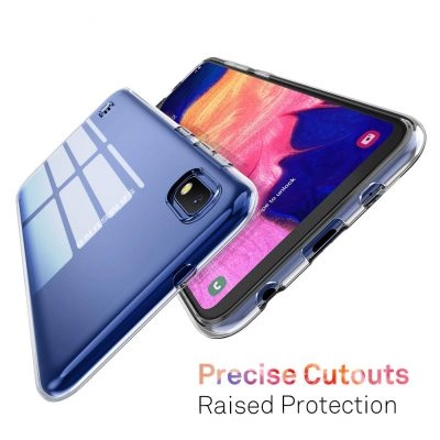 Capa Samsung Galaxy A10 Silicone Premium Transparente