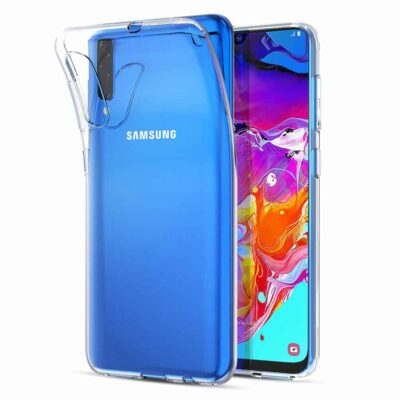 Capa Samsung Galaxy A7 2018 Silicone Ultrafino - Transparente