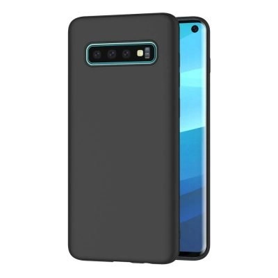 Capa Samsung Galaxy S10 Silicone Premium Preta