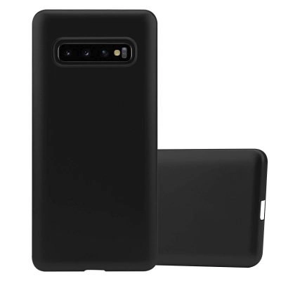 Capa Samsung Galaxy S10 Plus Silicone Premium Preta