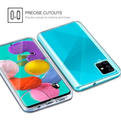 Capa 360 Samsung Galaxy A51 5G - Full Cover Transparente