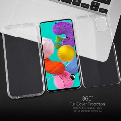 Capa 360 Samsung Galaxy A51 5G - Full Cover Transparente