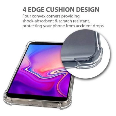 Capa Samsung Galaxy J6 Plus Anti Choque - Transparente