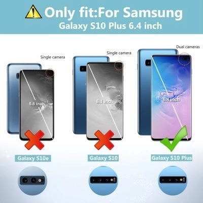 Capa Samsung Galaxy S10 Plus Anti Choque - Transparent