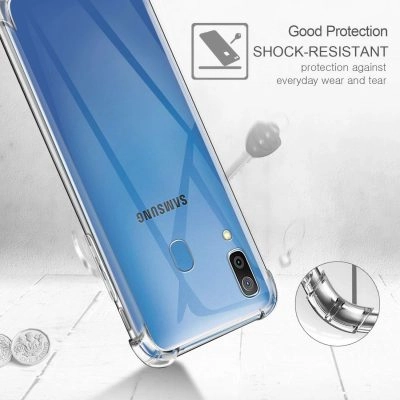 Capa Samsung Galaxy A40 Anti Choque - Transparente