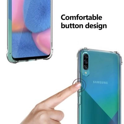 Capa Samsung Galaxy A30s Anti Choque - Transparente