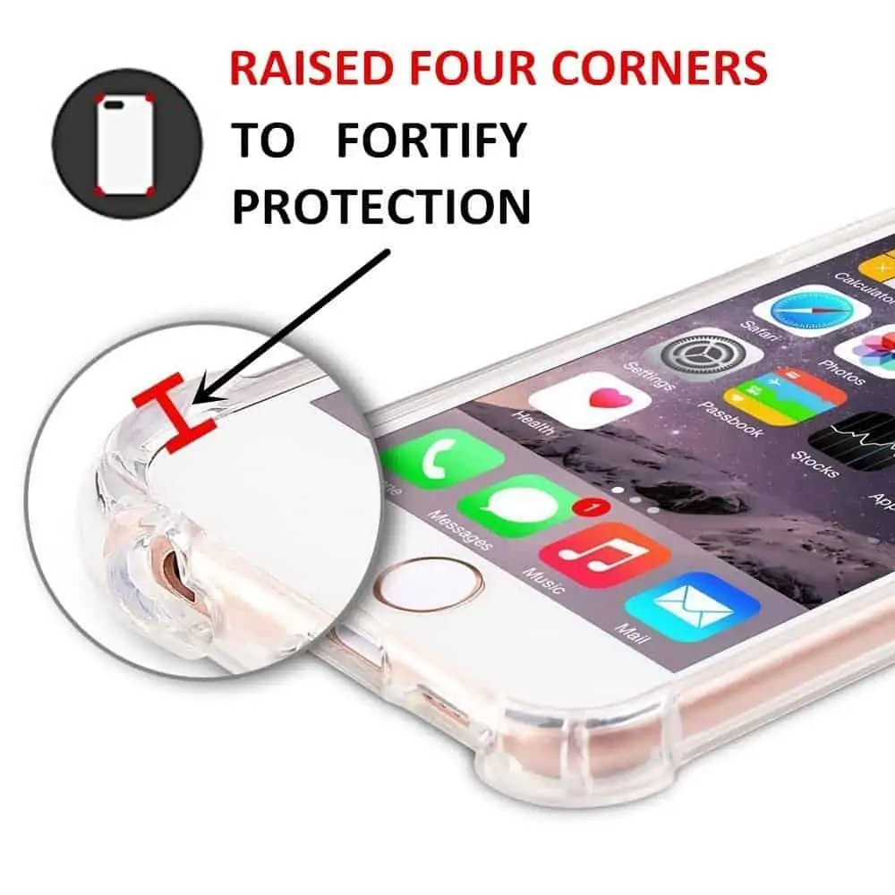 Capa iPhone 6 Plus | 6S Plus Anti Choque Transparente - Image 4