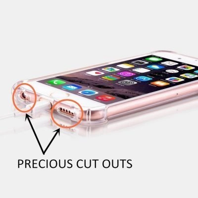 Capa iPhone 6 | iPhone 6S Anti Choque Transparente