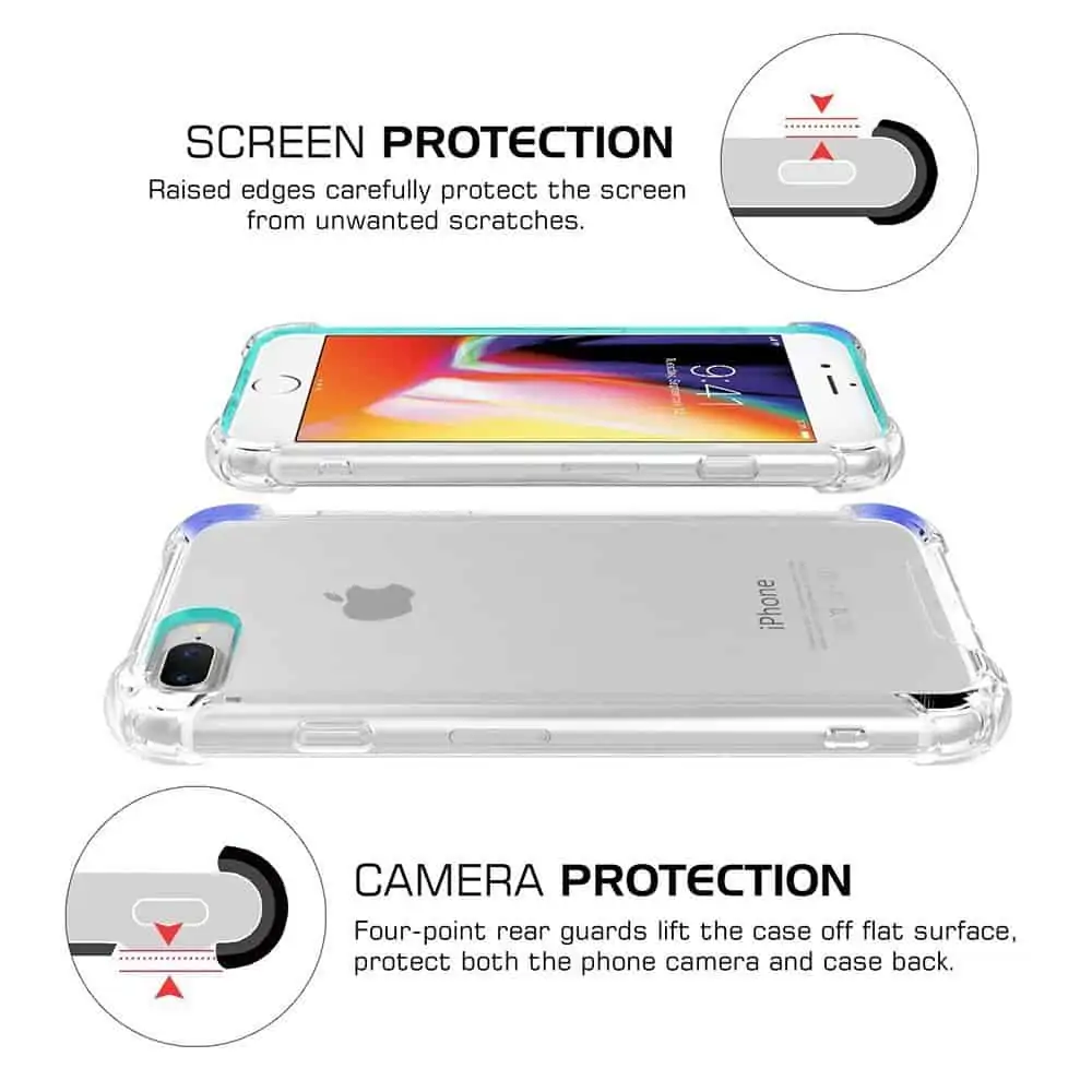 Capa iPhone 7 Plus | iPhone 8 Plus Anti-Choque - Transparent - Image 2