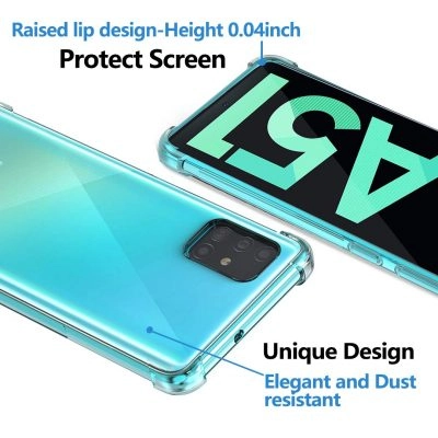 Capa Samsung Galaxy A51 Anti Choque -Transparente