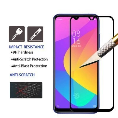 Película de Vidro Temperado Xiaomi Mi A3 - 5D Full Glue