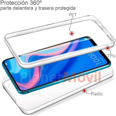 Capa 360 Huawei Y5 2019 - Full Cover Transparente