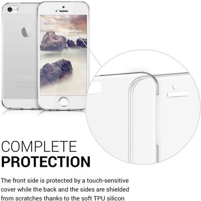 Capa 360 iPhone 5 | 5s | SE - Full Cover Transparente