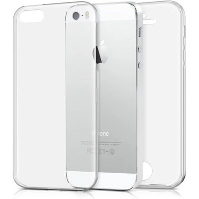 Capa 360 iPhone 5 | 5s | SE - Full Cover Transparente